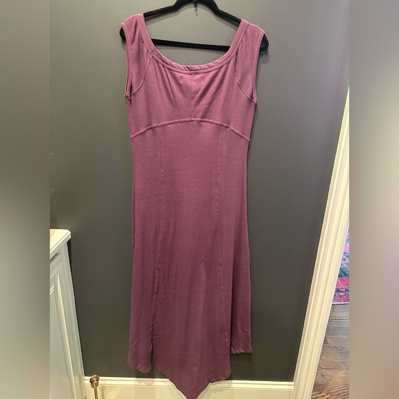 Free People | FP Beach | Purple Ribbed Sleeveless Maxi Dress | Medium | NWOT - Picture 5 of 7